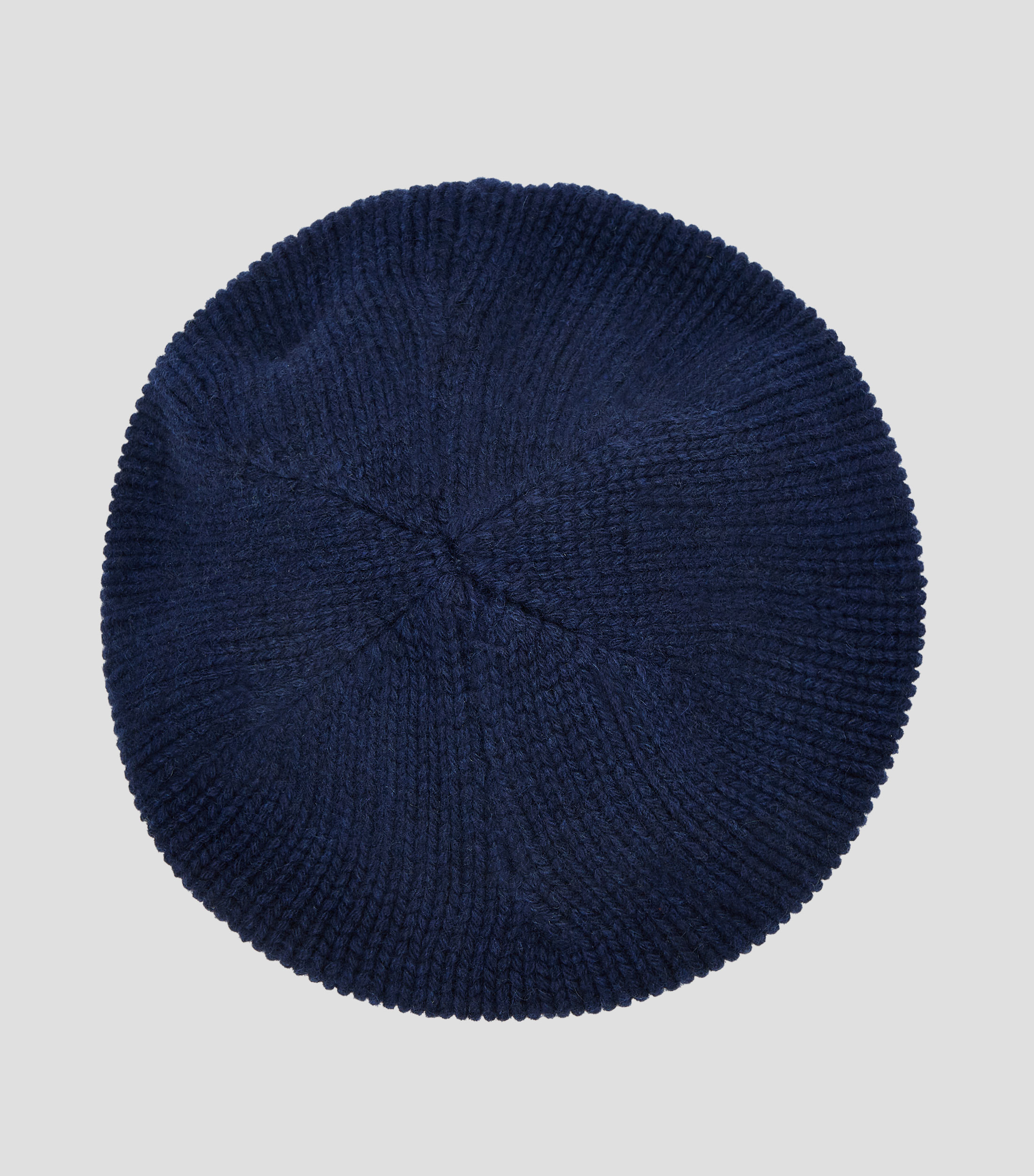 Gorro en tejido de punto liso Mujer